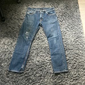 Levi’s 501 paint splattered